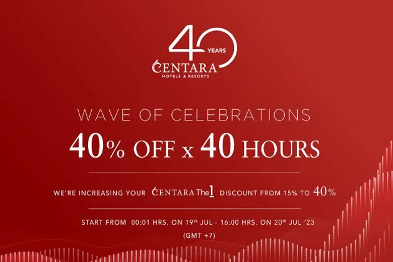 Wave of Celebrations: Centara's 40-Hour Flash Sale