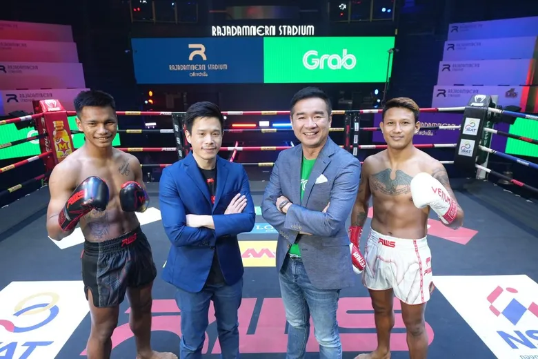 Rajadamnern Muay Thai Stadium and Grab jointly promote Thailand's Soft Power "Muay Thai" among foreign tourists