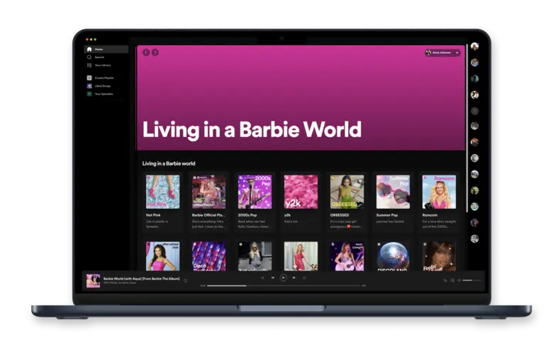 Spotify Brings Fans Even More Ways to Engage with Highly Anticipated BARBIE