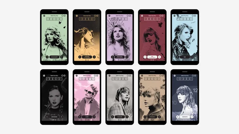 Spotify เปิดตัวฟีเจอร์ My Top 5: Taylor Swift's Eras เอาใจเหล่าสวิฟตี้