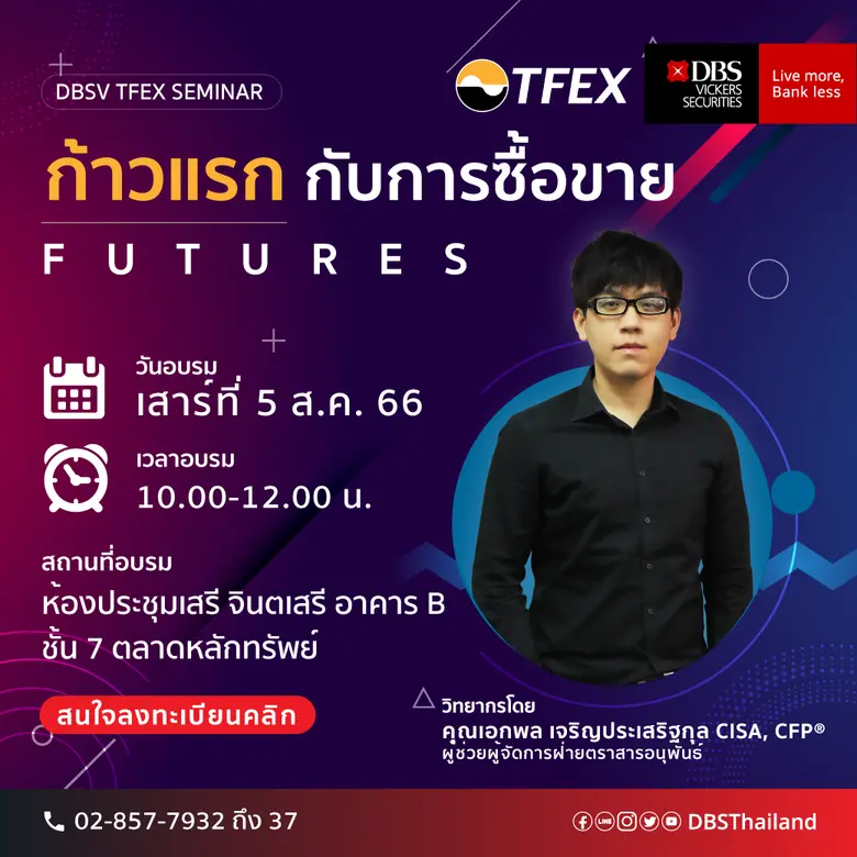 โดย คุณเอกพล เจริญประเสริฐกุล CISA, CFP(R...