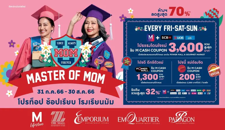 ห้างสรรพสินค้าเดอะมอลล์ และ เดอะมอลล์ไลฟ์...