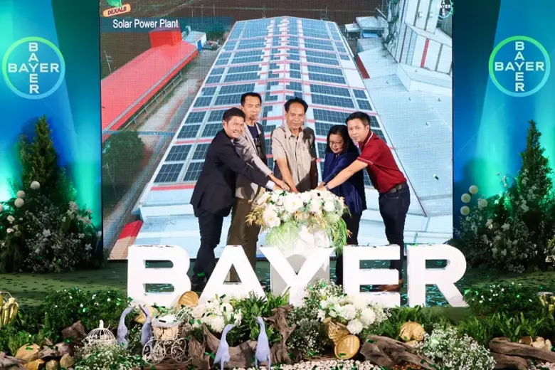 บริษัท ไบเออร์ไทย จำกัด เปิดการใช้พลังงาน...