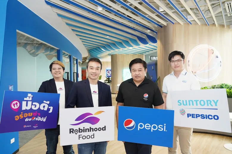 Robinhood and Suntory PepsiCo Beverage Thailand presents "Have a great fizzy meal with Pepsi" campaign for customers to enjoy great meals with Pepsi