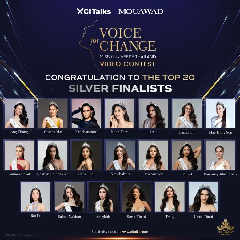 โครงการประกวดวิดีโอ Voice for Change ภายใ...