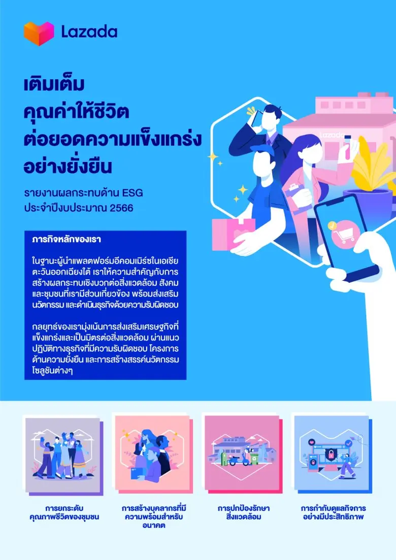 ลาซาด้า ผู้นำแพลตฟอร์มอีคอมเมิร์ซในเอเชีย...