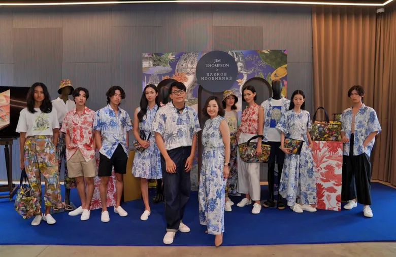 "จิม ทอมป์สัน" นำเฮอริเทจแฟชั่นมาผสานวัฒนธรรมศิลปะร่วมสมัย ผ่านแคมเปญ Artists in Residence ผ่านการคอลแลบศิลปินไทย รังสรรค์ 3 คอลเลกชัน