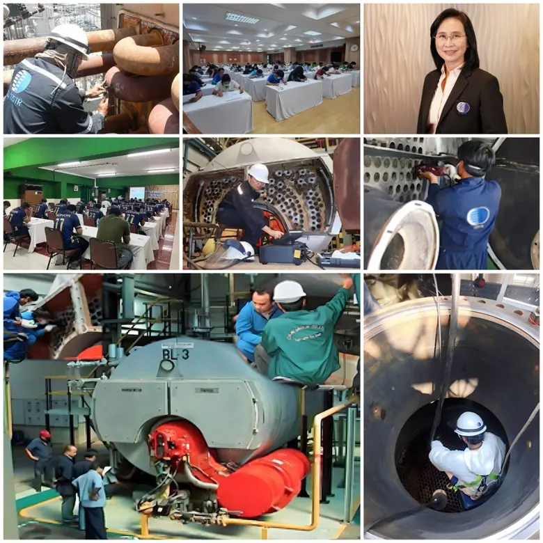 วว. ได้รับมอบหมายจากกรมโรงงานอุตสาหกรรม ให้เป็นหน่วยงานจัดสอบมาตรฐานหลักสูตรผู้ควบคุมประจำหม้อน้ำ