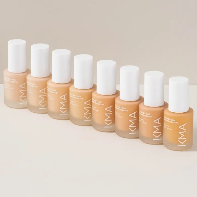 เครื่องสำอาง KMA แนะนำรองพื้นซีรีส์ใหม่ Sheer Soft Skin Liquid Foundation