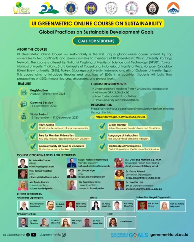 ม.มหิดลจับมือ 8 ม.ในเอเชียและยุโรป ร่วมสร้าง "พลังใหม่ผู้นำอนาคตโลกสีเขียว"