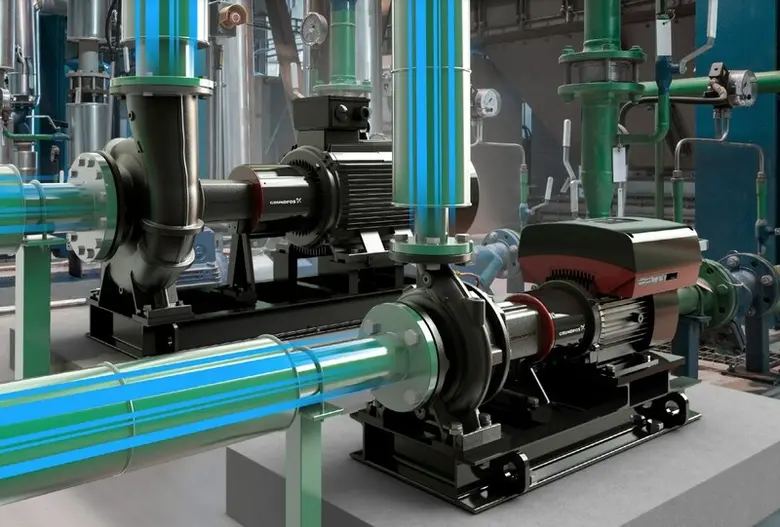 The new NK and NKE range take end-suction...