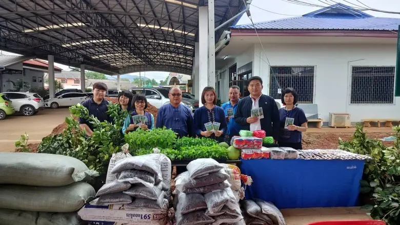 องค์การบริหารส่วนตำบลแม่ข้าวต้ม สนับสนุนง...