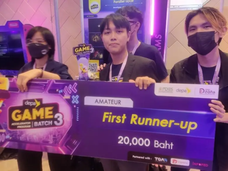 ร่วมยินดี! ทีม นศ.ศิษย์เก่าและศิษย์ปัจจุบัน คณะดิจิทัลมีเดีย SPU คว้ารางวัลการแข่งขันนักพัฒนาเกมไทย โครงการ depa GAEM ACCELERATOR PROGRAM Batch 3