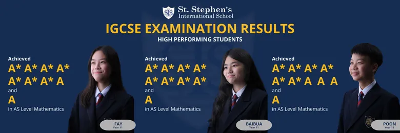 St. Stephen's students Shine in Outstanding Achievements for June 2023 IGCSE, AS, and A Level, Examinations