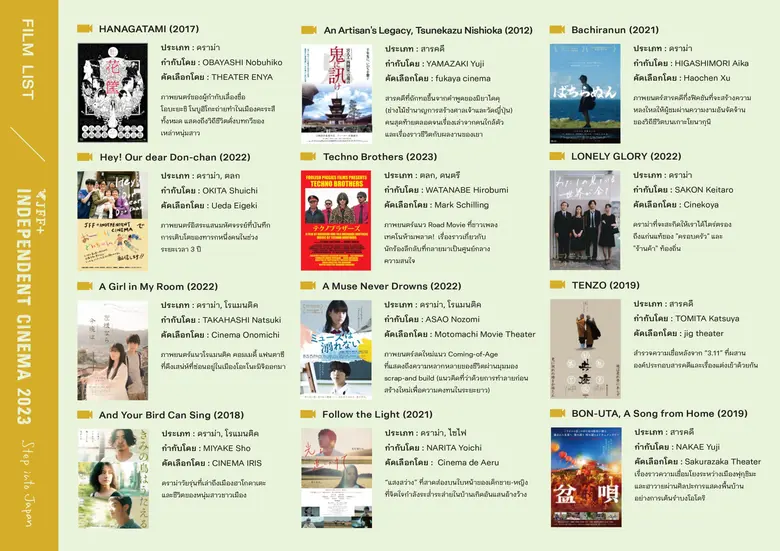 JFF+INDEPENDENT CINEMA 2023