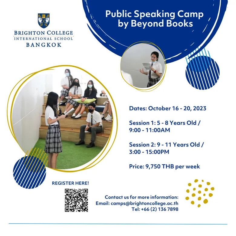 โรงเรียนนานาชาติไบรท์ตัน คอลเลจ กรุงเทพฯ เปิดรับสมัครค่ายกิจกรรม October Camp แล้ว!