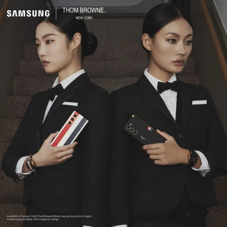ซัมซุงและ Thom Browne เปิดตัวคอลเลคชันสุดพิเศษใน Galaxy Z Fold5