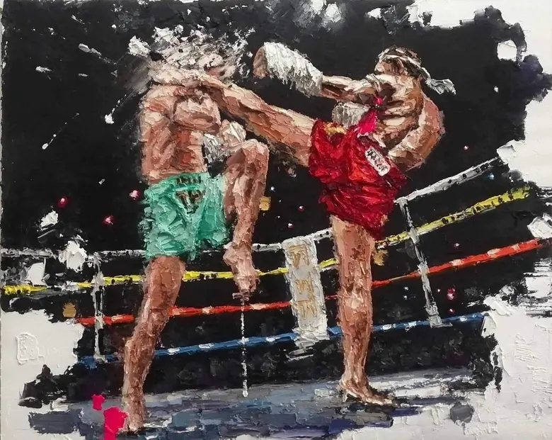 Solo Exhibition "The Beauty of Mae Mai MuayThai"  นิทรรศการภาพวาดที่สื่อความหมายของ Stroke จากอดีตผู้ป่วย Stroke  "คุณเอ๋ สมโภชน์ สุวรรณกิจ" จัดแสดง ณ MeArt Gallery ตั้งแต่วันนี้  - 19 กันยายน 2023