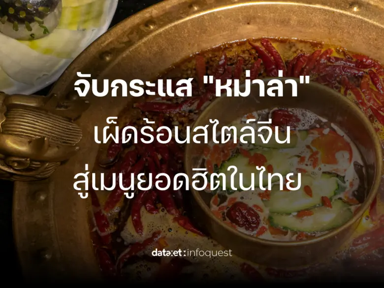 จับกระแส "หม่าล่า" เผ็ดร้อนสไตล์จีน สู่เมนูยอดฮิตในไทย