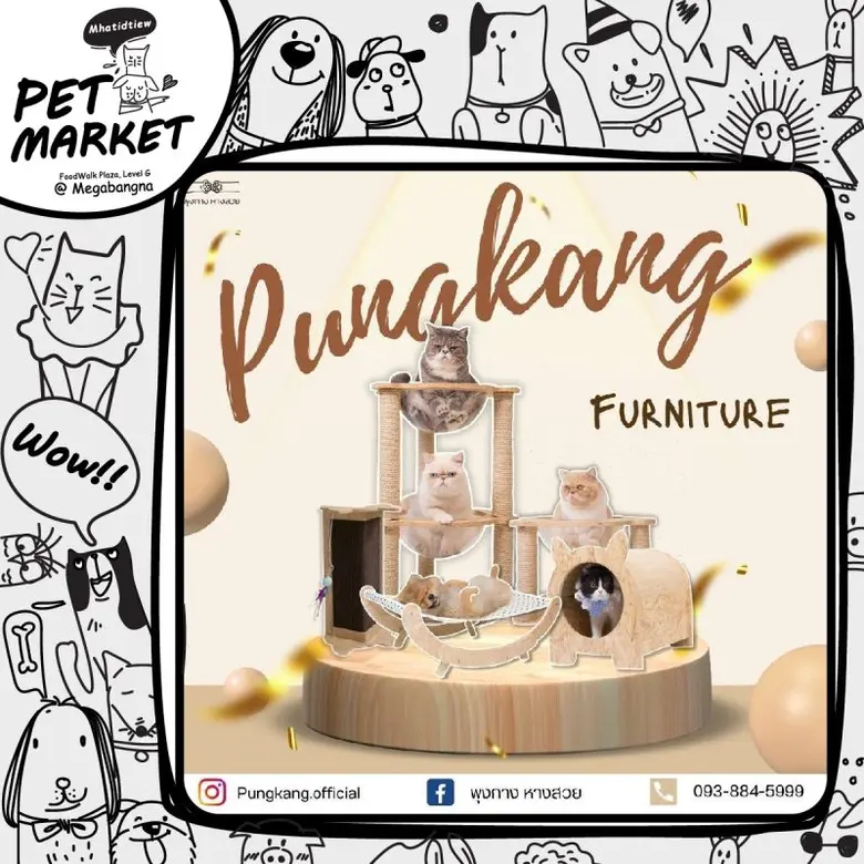เมกาบางนา เอาใจคนรักสัตว์เลี้ยง! จัดงาน "PET MARKET BY หมาติดเที่ยว" ช้อปจุใจด้วยไอเทมและอาหารสัตว์เลี้ยงจากร้านดังกว่า 40 ร้าน