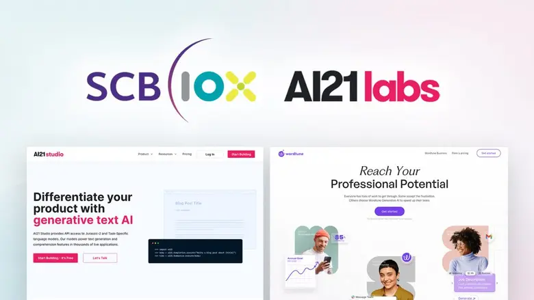 SCB 10X ประกาศร่วมลงทุนใน AI21 Labs ผู้บุกเบิกด้าน Generative AI ในรอบ Series C