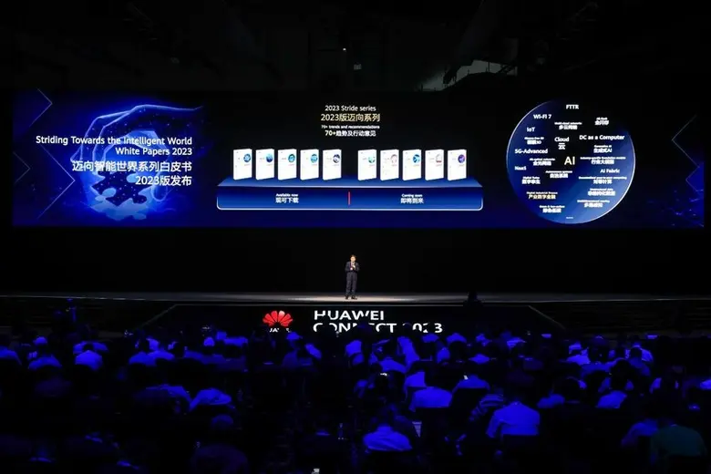During HUAWEI CONNECT 2023, Dang Wenshuan...