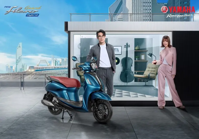 "ยามาฮ่า แกรนด์ ฟีลาโน่ ไฮบริด ใหม่" สมาร์ทสไตล์พรีเมียม…ความ GRAND ที่รู้กัน