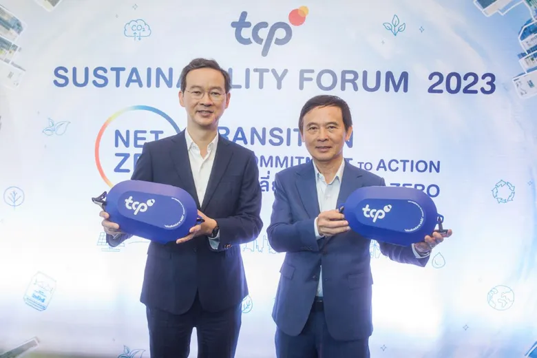 SCGC Joins Efforts to Drive Thailand Towards Net-Zero Emissions, Encouraging Business Transition with Circular Economy at TCP Sustainability Forum 2023