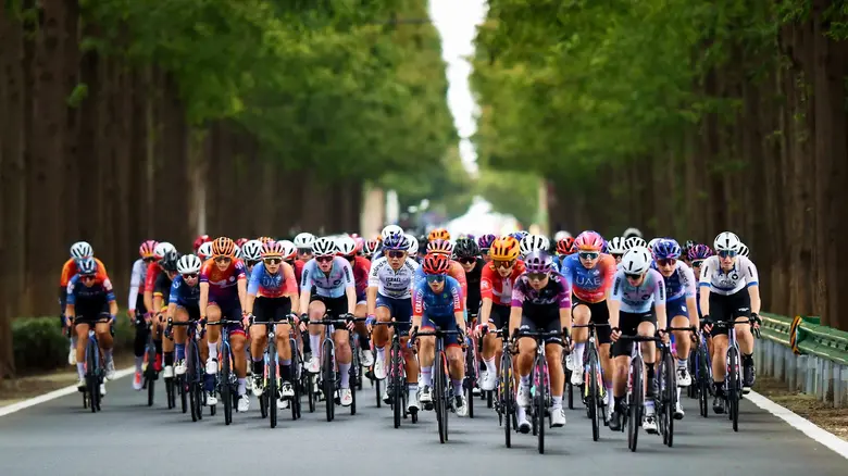 The final stage of The Tour of Chongming ...