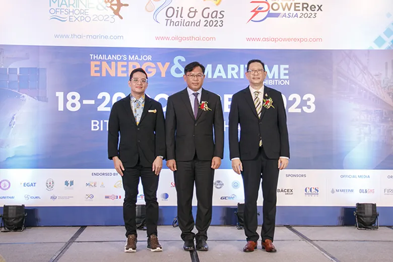 Fireworks Thailand Proudly Presents the Grand Opening of "Thailand Marine & Offshore Expo (TMOX) 2023, Oil & Gas Thailand (OGET), and Powerex Asia 2023"