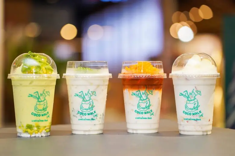 ไอคอนสยาม ชวนเติมความเฟรช พาปักพิกัดความอร่อยกับร้าน "Coco walk Cafe" น้ำมะพร้าวออร์แกนิกของคนเจนใหม่ สไตล์โอมากาเสะแบบแก้วต่อแก้ว!