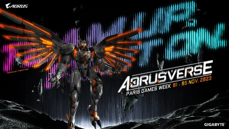 GIGABYTE AORUS ประกาศเข้าร่วมงาน Paris Ga...