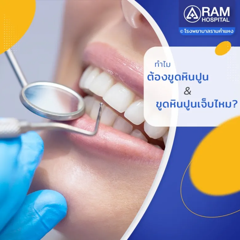 ทำไมต้องขูดหินปูน & ขูดหินปูนเจ็บไหม?
