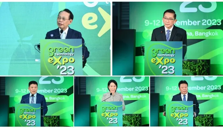 The Ministry of Energy and the Ministry of Higher Education, Science, Research, and Innovation, in collaboration with TSAST, CCPIT, and CAS-ICCB, present the 2023 Green Technology Expo, fostering innovation and driving economic growth