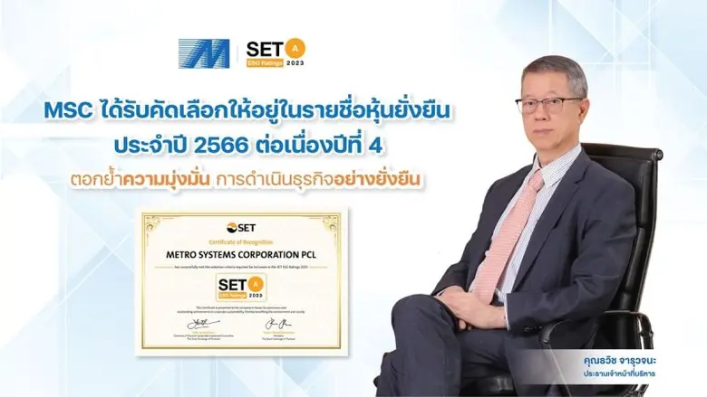 Metro Systems Corporation Public Company ...