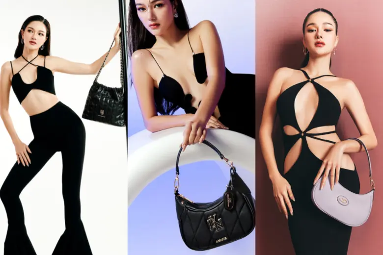 "Kwang - Wannapiya Omsinnoppakul" elegantly showcases her sophisticated appearance presenting the latest additions from LYN WINTER 2023 COLLECTION