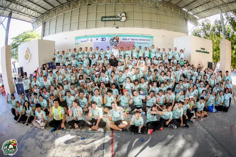 "เคมีแมน" จัดกิจกรรม "อิ๊ม อิ่ม 6th ทับกวาง FUN RUN 2024" มอบเงินสนับสนุน1.04 ล้านบาท สมทบกองทุนฯ อาหารให้นักเรียนในชุมชน