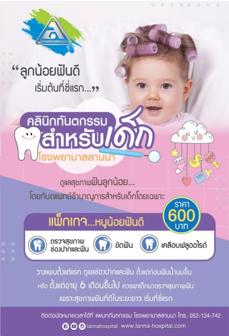 สุขภาพฟันที่ดีในระยะยาวของลูกน้อย เริ่มได...