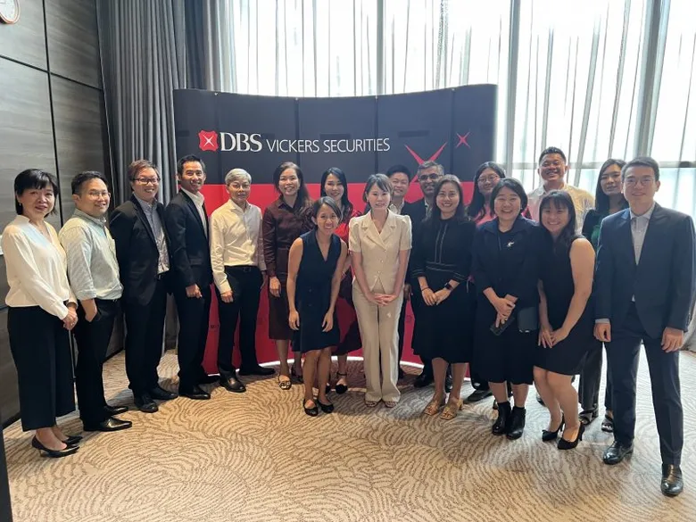 บล. ดีบีเอส วิคเคอร์ส จัดสัมมนา "CapitaLand Investment and CLI REITs Corporate Day 2023, Bangkok"