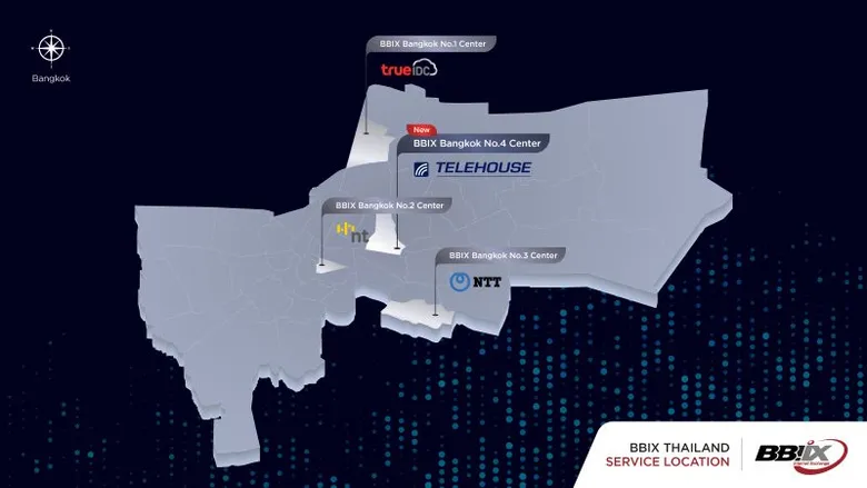 BBIX Thailand Launches New IX Point "BBIX Bangkok No. 4 Center" at KDDI's Telehouse Bangkok