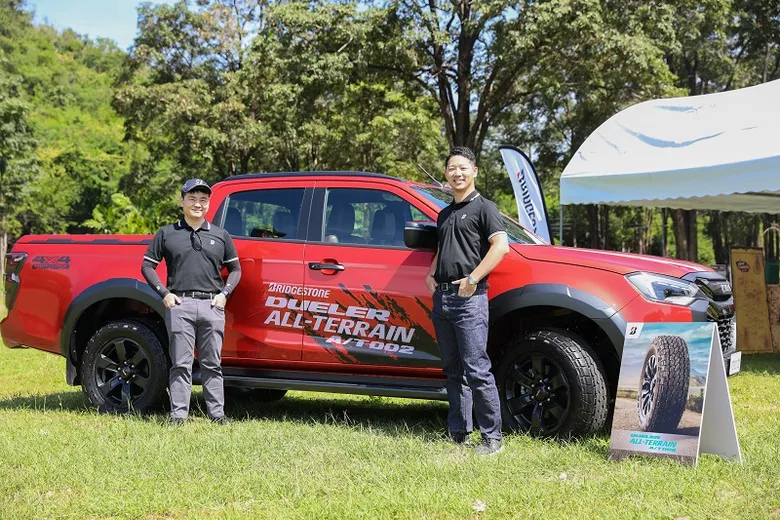 Bridgestone Joins "ISUZU V-CROSS 4x4…UNLOCK THE MASTER SPIRIT" and Provides Support for "BRIDGESTONE DUELER ALL-TERRAIN A/T002"