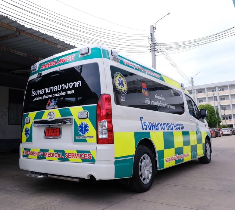 BM มอบรถพยาบาลฉุกเฉิน- อุปกรณ์ช่วยชีวิต รพ.บางจาก เสริมศักยภาพการปฏิบัติงาน...ช่วยต่อชีวิตผู้ป่วย