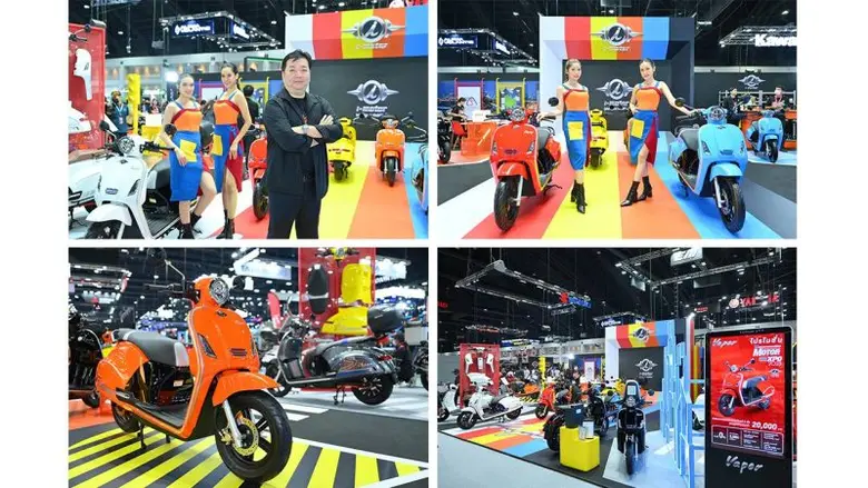 I-Motor Charges Ahead into the Thai Electric Motorcycle Market with the Launch of Vapor CBS Model, Delivering an Elevated Riding Experience and Catering to All Lifestyle