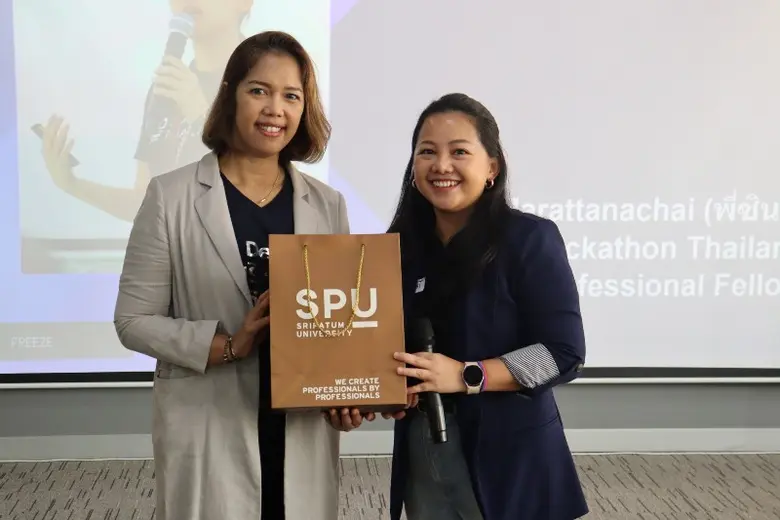 DEK SBS SPU Learning by Doing กับ SCAMBUSTER HACKATHON เรียนรู้ภัยมิจฉาชีพออนไลน์ พร้อมการสร้างรายได้สุดปัง
