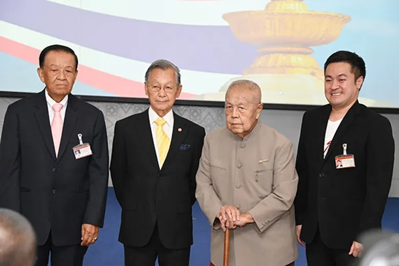พิธีเปิดกิจกรรมการเสวนาวิชาการ งานวันฉลองรัฐธรรมนูญ ประจำปี 2566 "ร่วมก้าวย่างบนเส้นทางประชาธิปไตย สู่เส้นชัยแห่งรัฐธรรมนูญ"