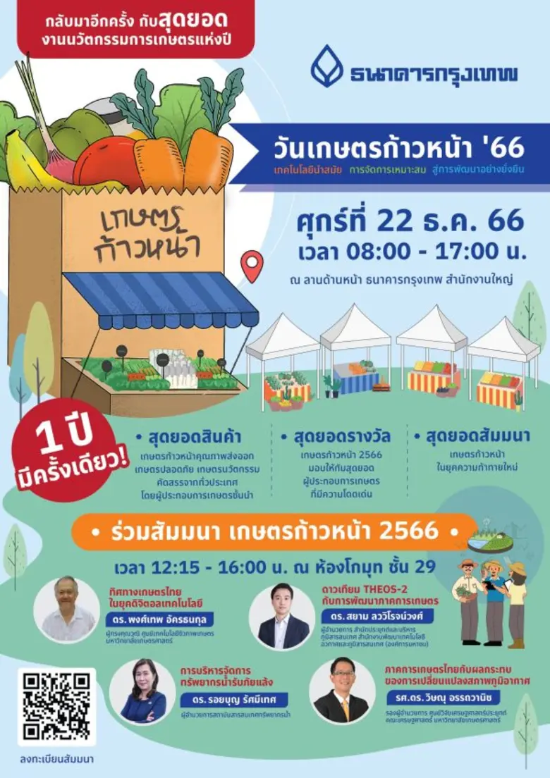 ธนาคารกรุงเทพ จัดงานใหญ่ส่งท้ายปี "วันเกษ...