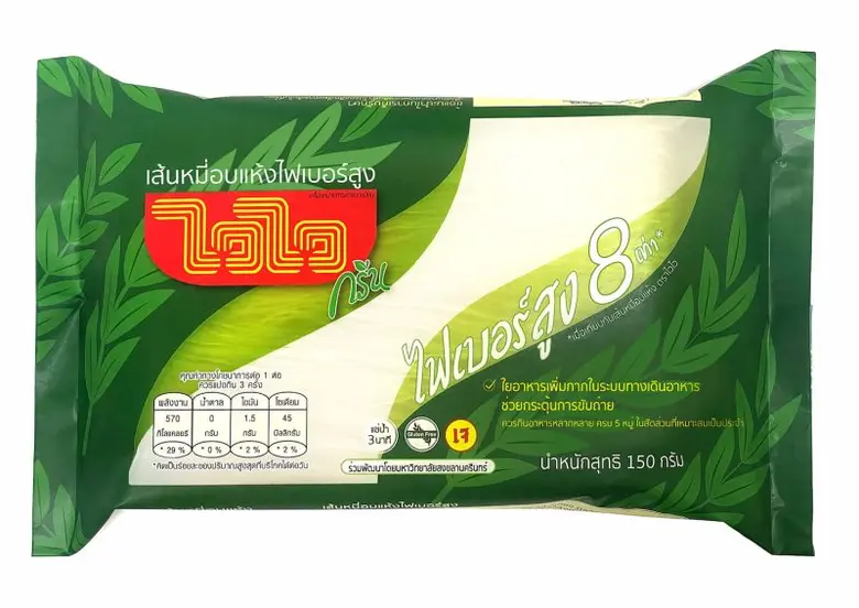 ใหม่… ไวไว ขอแนะนำ เส้นหมี่ไวไวไฟเบอร์สูง...