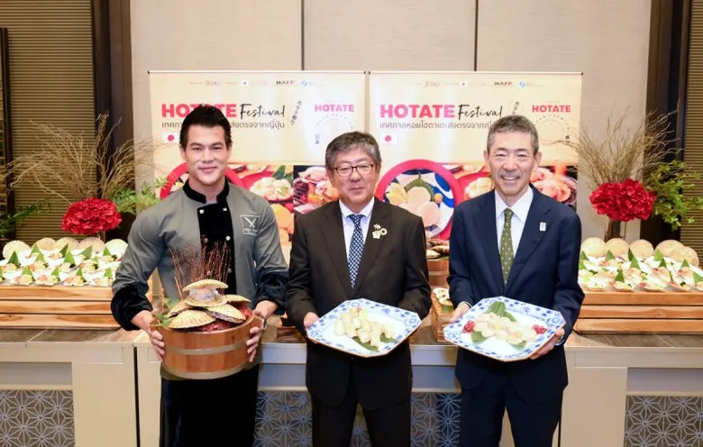 JETRO Bangkok, Launching The HOTATE Festival Campaign to Promote Premium HOTATE Scallops Consumption in Thailand