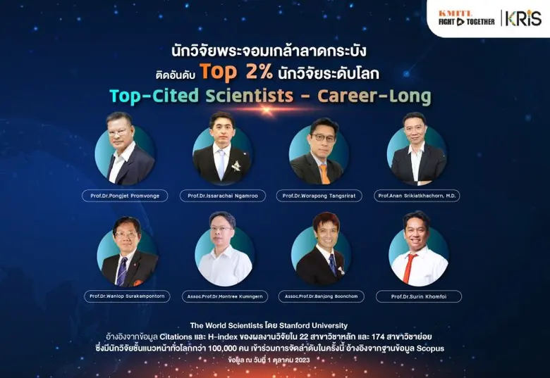 คนไทยในเวทีโลก...12 นักวิจัย สถาบันเทคโนโ...