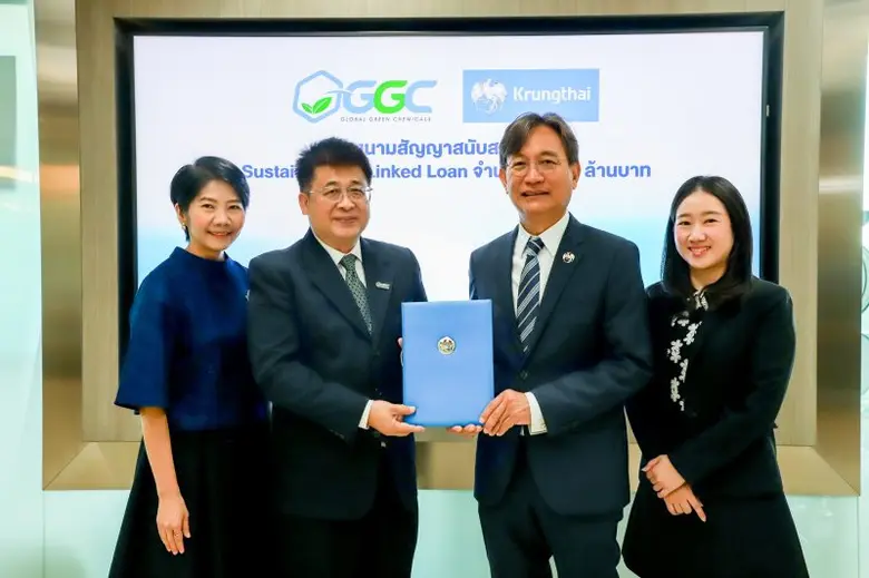 "GGC" จับมือ "ธนาคารกรุงไทย" ลงนามสนับสนุ...